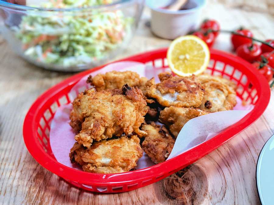 Garlic Fried Chicken Recipe Cuisine Fiend